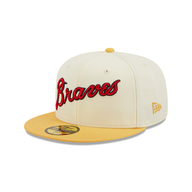 New Era Atlanta Braves Cooperstown Chrome 2023 59FIFTY Fitted Hat