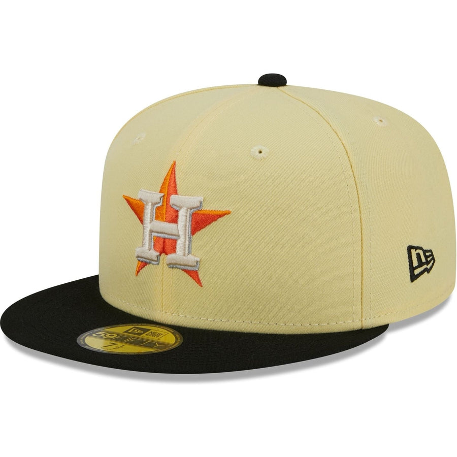 Houston Astros 2-Tone Colorpack 59FIFTY Fitted Hat in Powder Blue and Strawberry 7 3/8 / Powder Blue and Strawberry