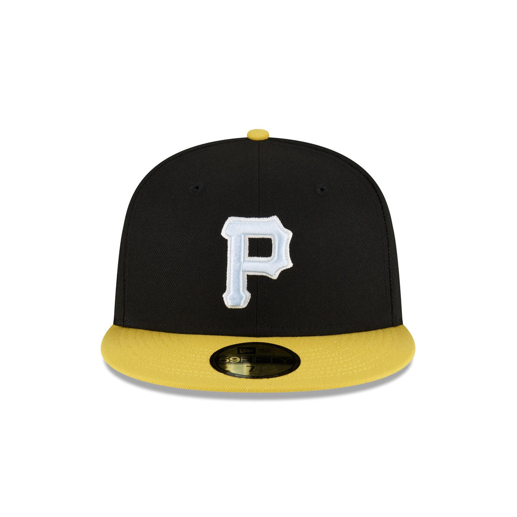 Pittsburgh Pirates New Era Fitted Hat Unisex Black New 7 - Locker Room  Direct