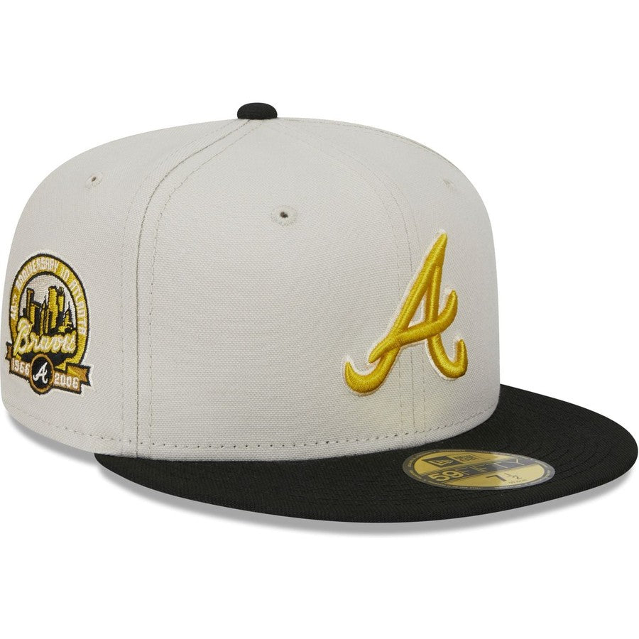 Lids Atlanta Braves New Era Cooperstown Collection Retro City 59FIFTY  Fitted Hat - White