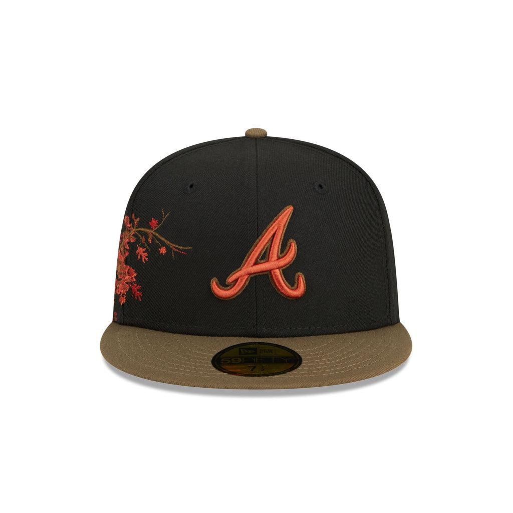 New Era Atlanta Braves Fitted Cap Mens Hats Size 7.85, Color:  Blue/White/Red : : Sports & Outdoors