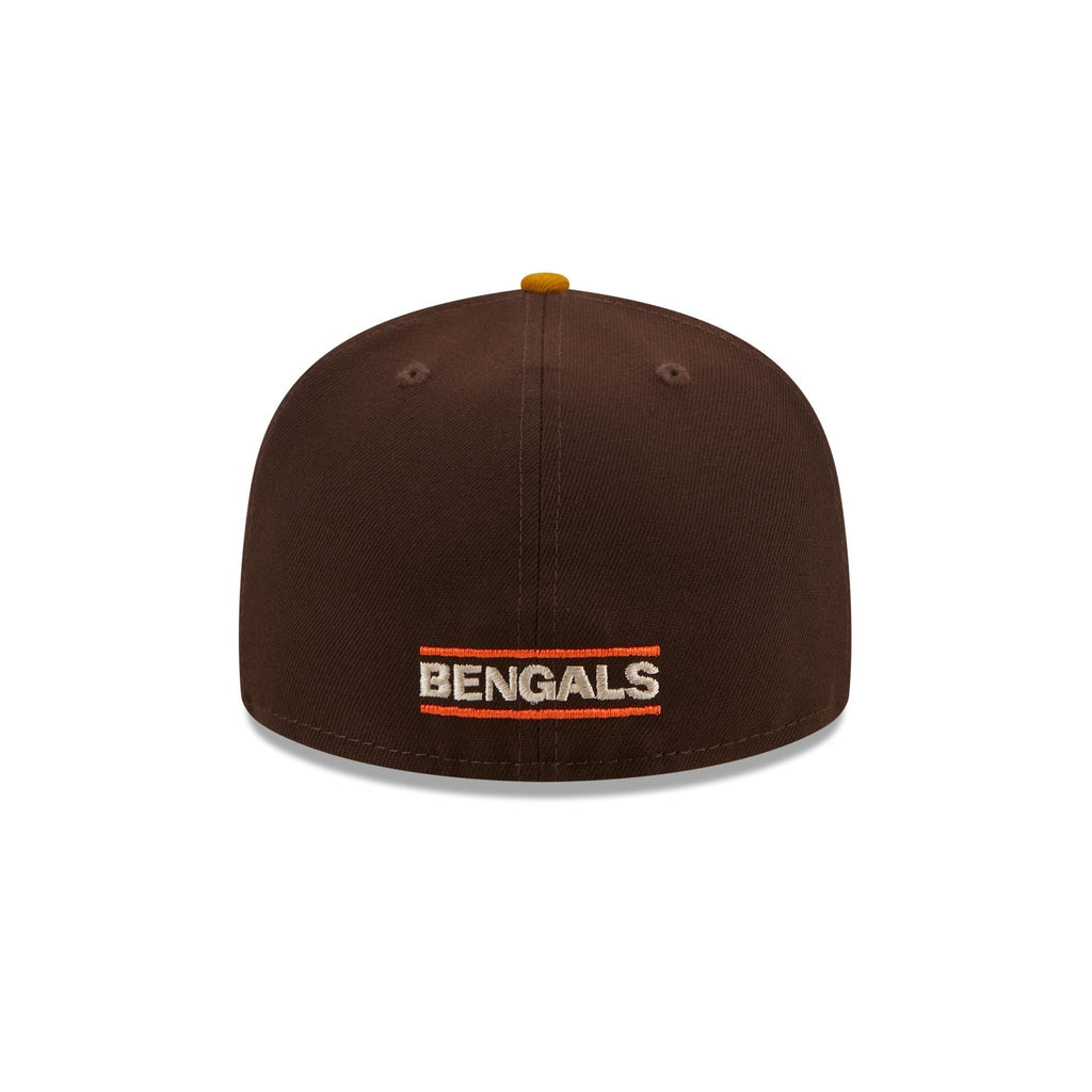 New Era Cincinnati Bengals Burnt Wood 2023 59FIFTY Fitted Hat