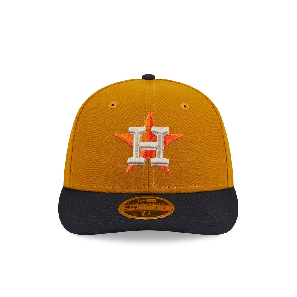 New Era Men's Houston Astros Batting Practice Navy 59Fifty Ballpark Fitted  Hat