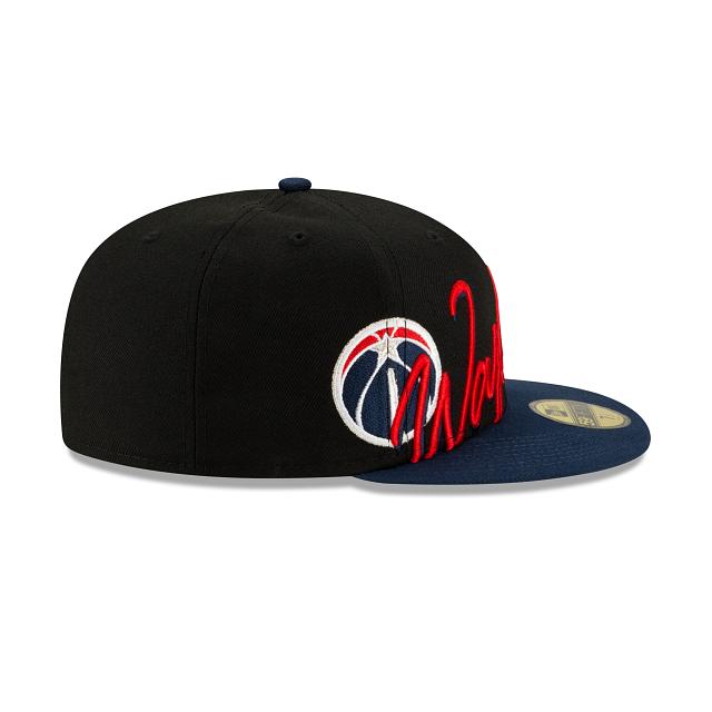 New Era Washington Wizards Cursive 59FIFTY Fitted Hat