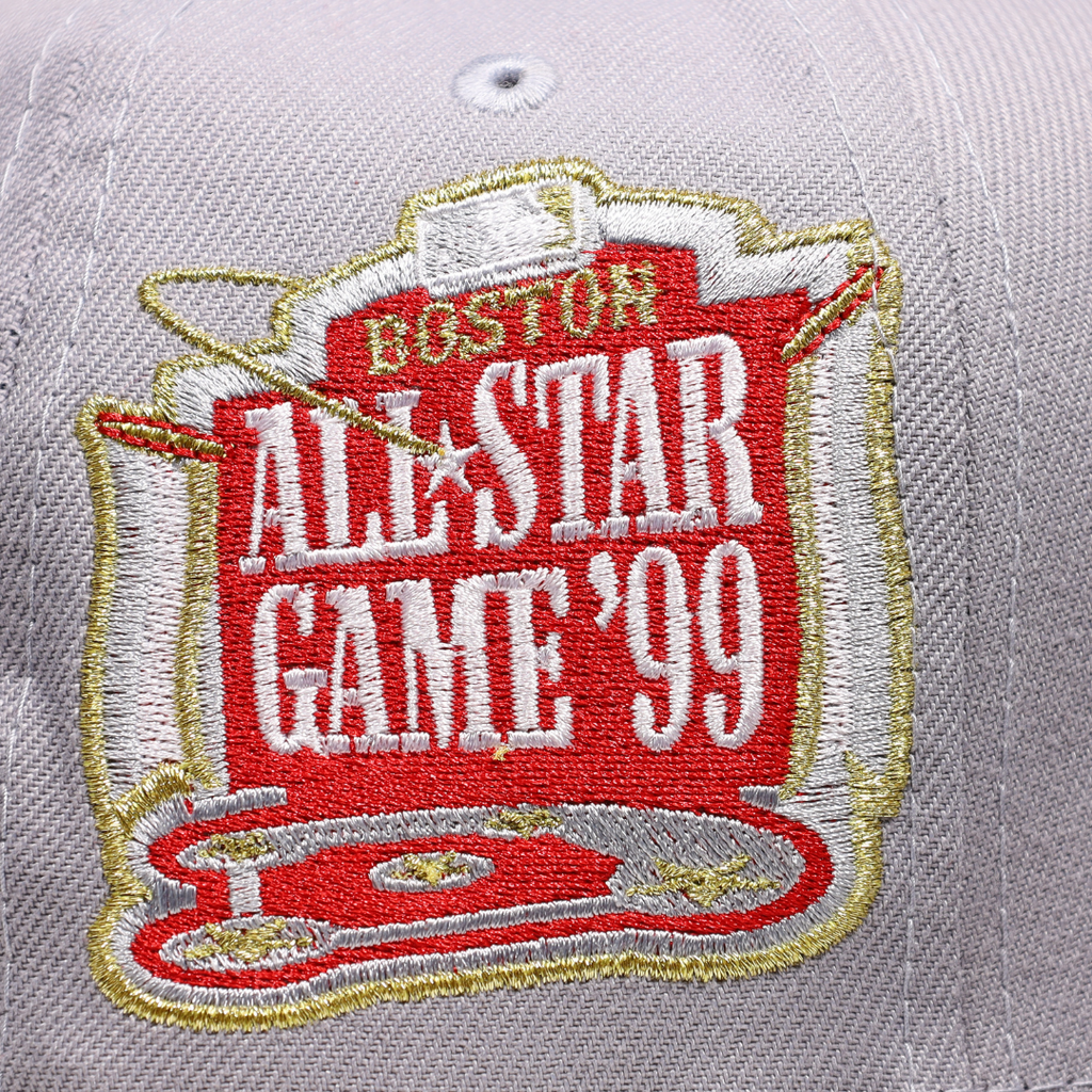 New Era Boston Red Sox 1999 All-Star Game Stone/Red 59FIFTY Fitted Hat