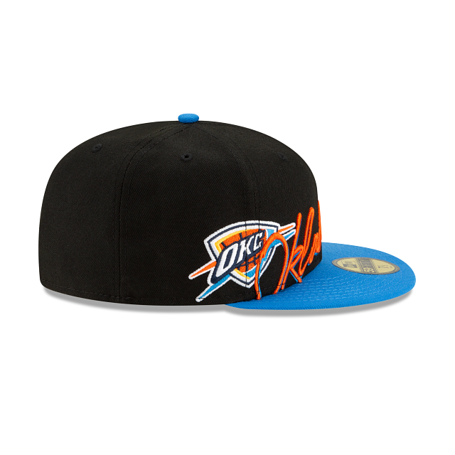 New Era Oklahoma City Thunder Cursive 59FIFTY Fitted Hat