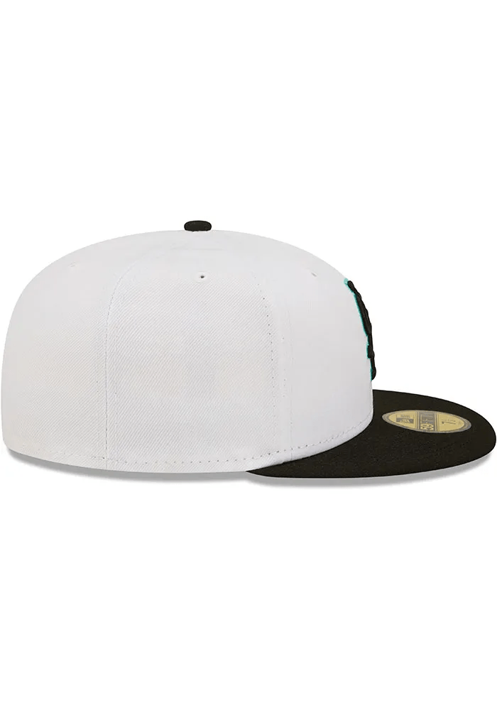 New Era St. Louis Cardinals White/Black Two-Tone Color Pack 59FIFTY Fitted Hat