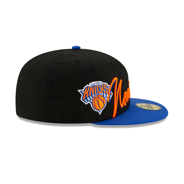 New Era New York Knicks Cursive 59FIFTY Fitted Hat