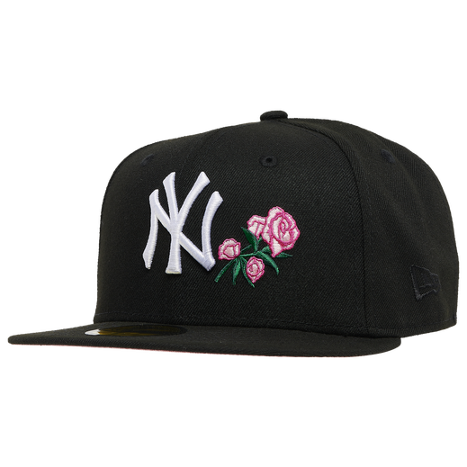 New Era New York Yankees NYC Icons Black and Pink Edition 59Fifty Fitted  Cap