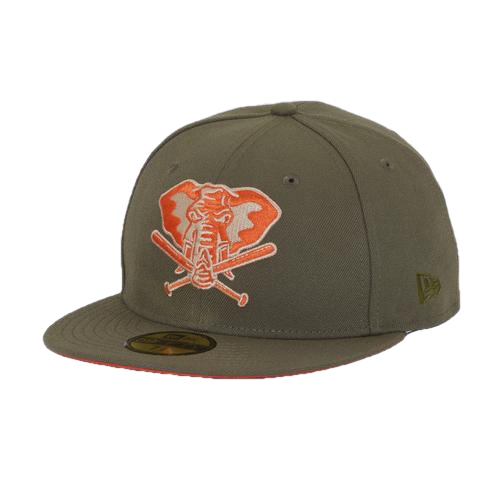 New Era Oakland Athletics Stomper Dark Brown/Orange 30th Anniversary 59FIFTY Fitted Hat