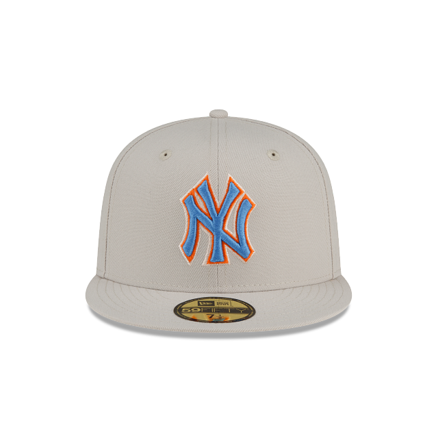 New York Yankees Subway Series 2000 Olive Orange 59Fifty Fitted Hat by MLB  x New Era