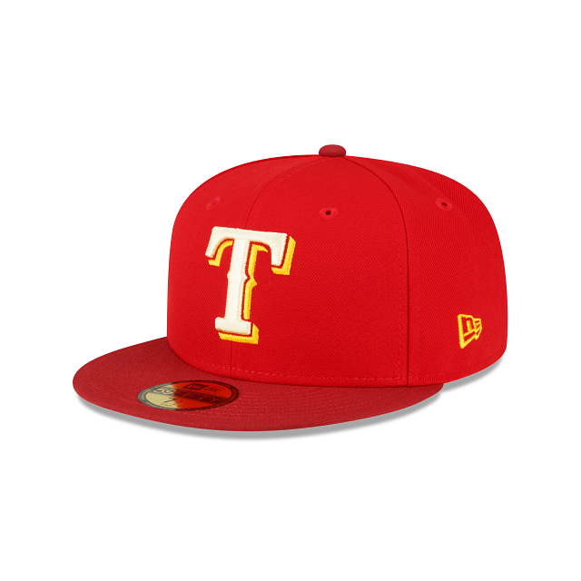 New Era Just Caps Drop 14 Texas Rangers 59FIFTY Fitted Hat