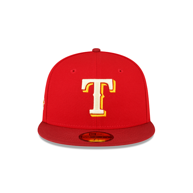 New Era Just Caps Drop 14 Texas Rangers 59FIFTY Fitted Hat