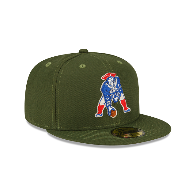 New Era  New England Patriots Olive Pack 59FIFTY Fitted Hat