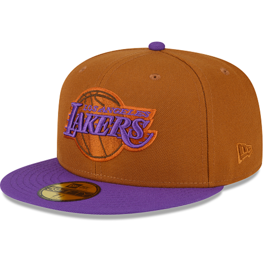 Los Angeles Lakers New Era 17-Time Champions Breeze Grilled Yellow  Undervisor 59FIFTY Fitted Hat - Turquoise