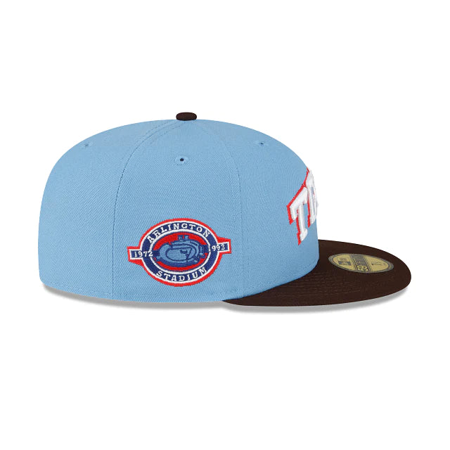 New Era Just Caps Spice Texas Rangers 2023 59FIFTY Fitted Hat