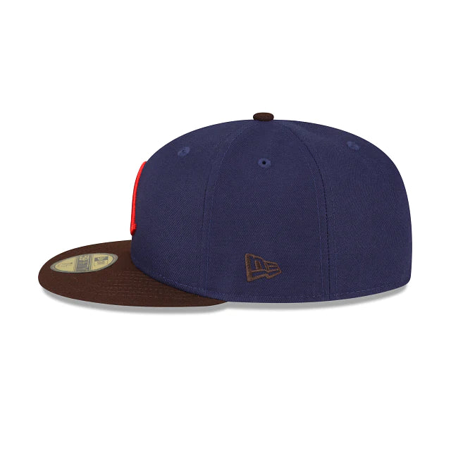 New Era Just Caps Spice Philadelphia Athletics 2023 59FIFTY Fitted Hat