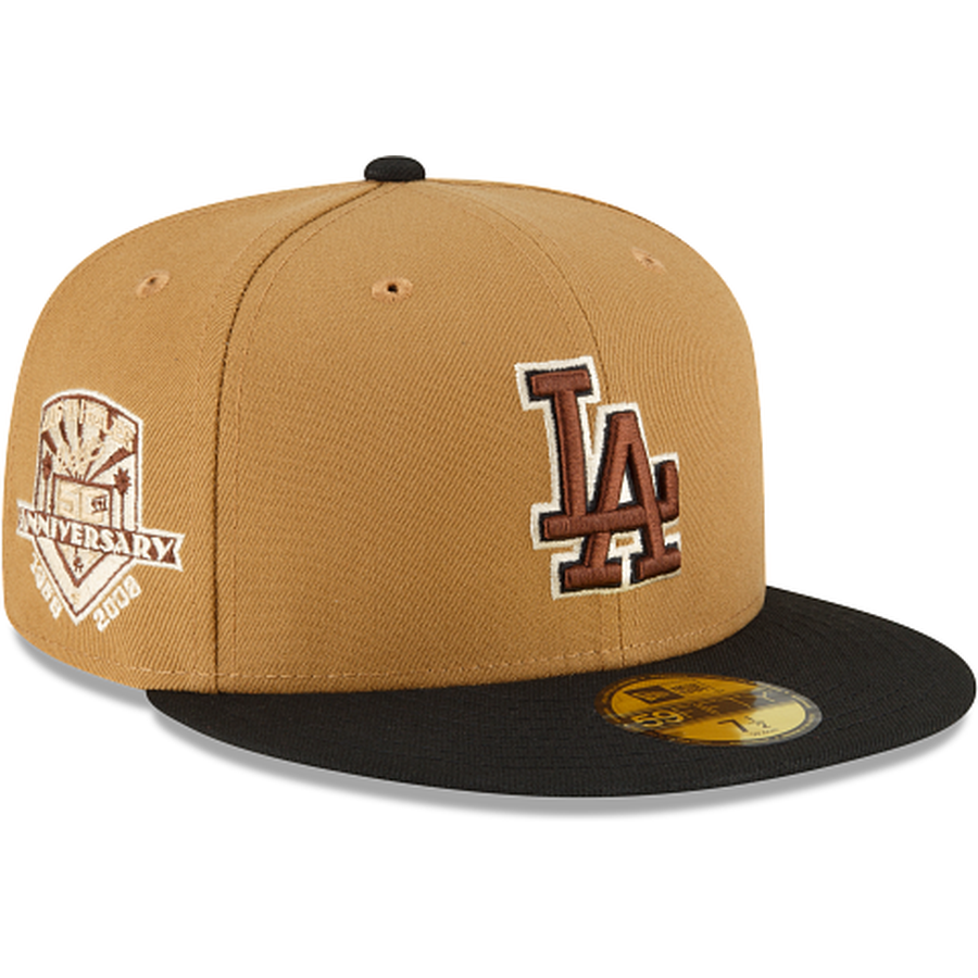 MLB - Los Angeles Dodgers 59FIFTY Fitted New Era Cap - Brown