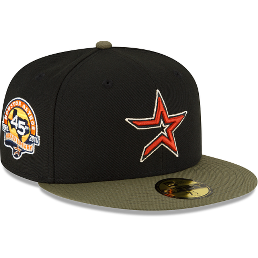7 1/4 Grey UV New Era Exclusive Houston Astros 50th Anniversary Fitted