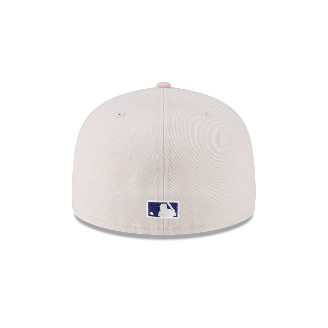 New Era Just Caps Stone Pink Brooklyn Dodgers 2023 59FIFTY Fitted Hat