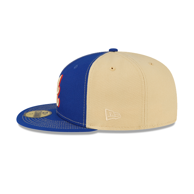 Lids Atlanta Braves New Era Spring Color Two-Tone 59FIFTY Fitted Hat