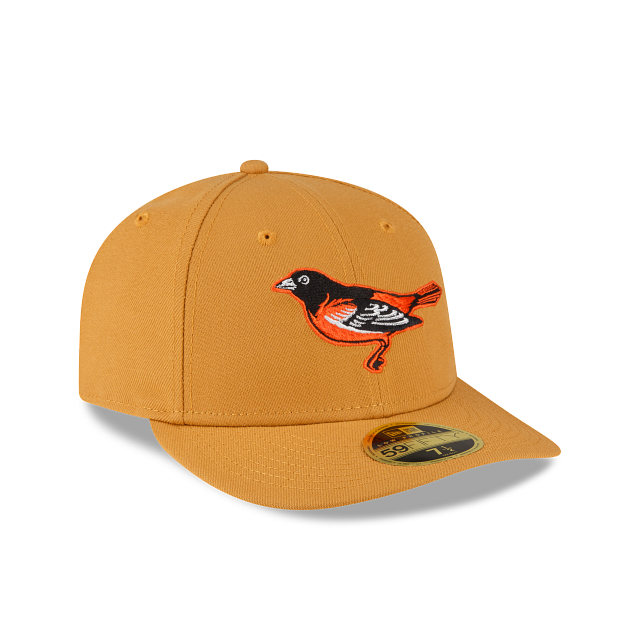 New Era Baltimore Orioles Taupe Low Profile 2023 59FIFTY Fitted Hat
