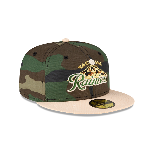 New Era Just Caps Greenwood Tacoma Rainiers 2023 59FIFTY Fitted Hat