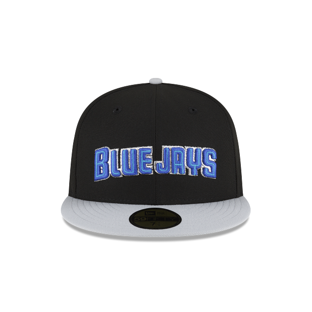 Toronto Blue Jays New Era Black Wrestle Pack Custom Side Patch 59FIFTY