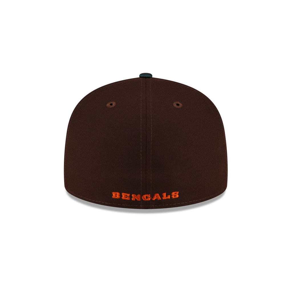 New Era Just Caps Green Satin Cincinnati Bengals 2023 59FIFTY Fitted Hat