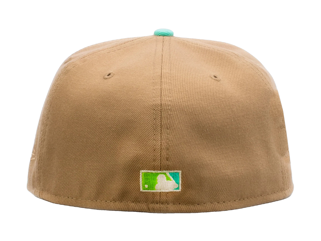 New Era x Shoe Palace Anaheim Angels 'Winter Wonderland' Beige/Mint 2023 59FIFTY Fitted Hat