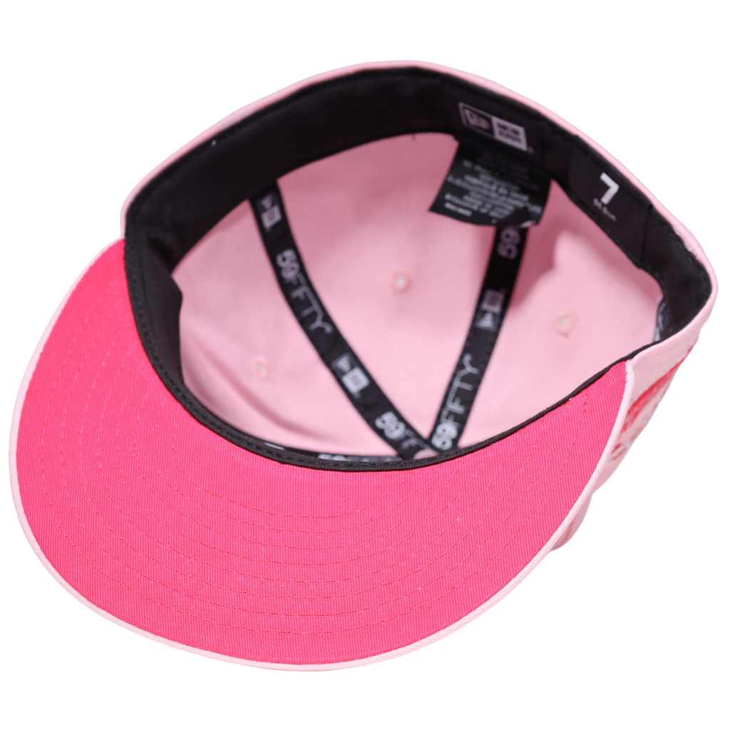 New Era Welcome to Indianapolis  Indy Hangtime City Pink/Energy Red 59FIFTY Fitted Hat