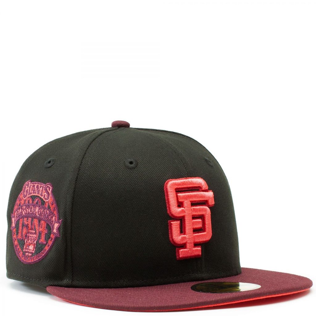 New Era San Francisco Giants Black/Maroon 1984 All-Star Game 59FIFTY Fitted Hat