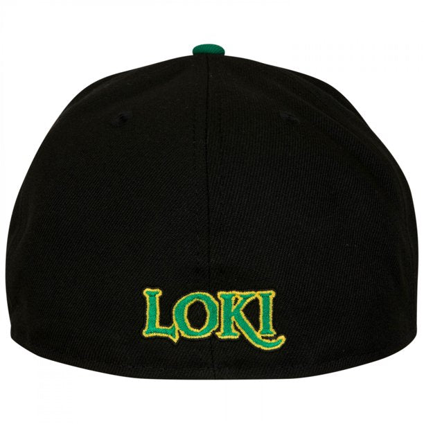 New Era Loki Marvel Comics Black/Green 59FIFTY Fitted Hat