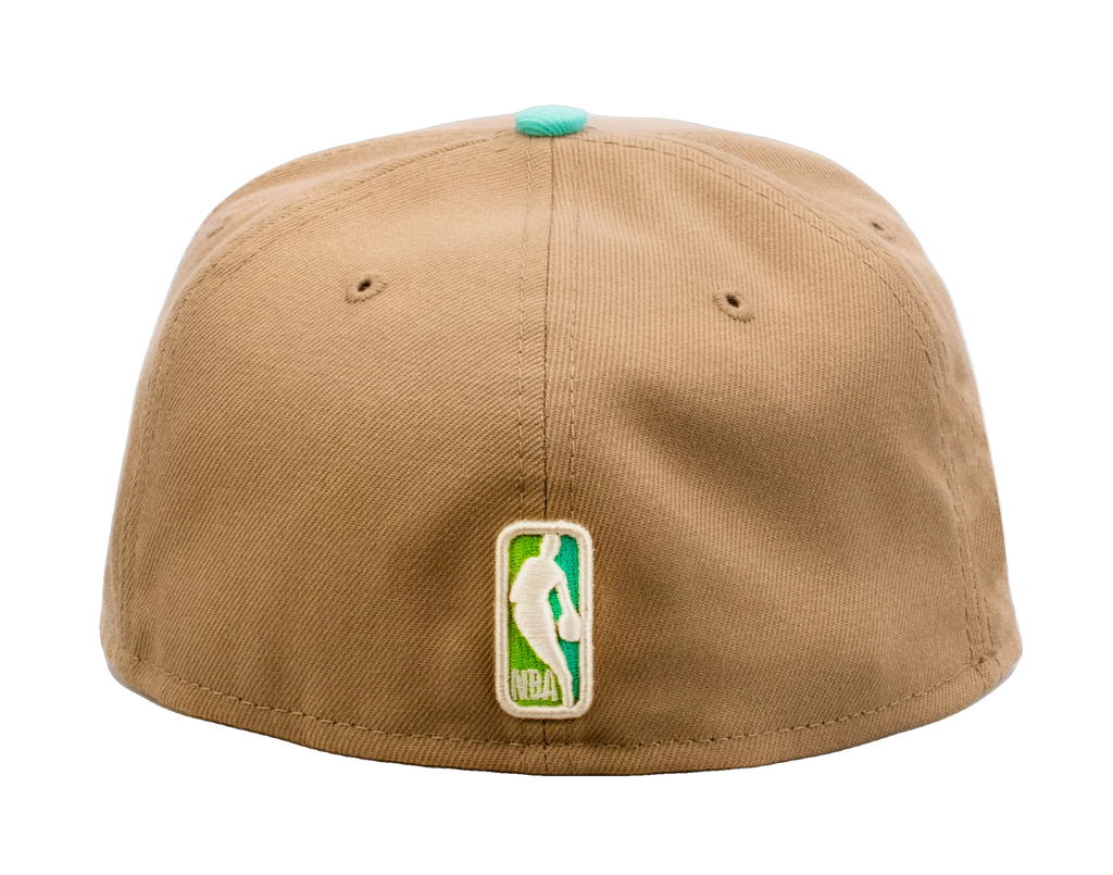 New Era x Shoe Palace Miami Heat 'Winter Wonderland' Beige/Mint 2023 59FIFTY Fitted Hat