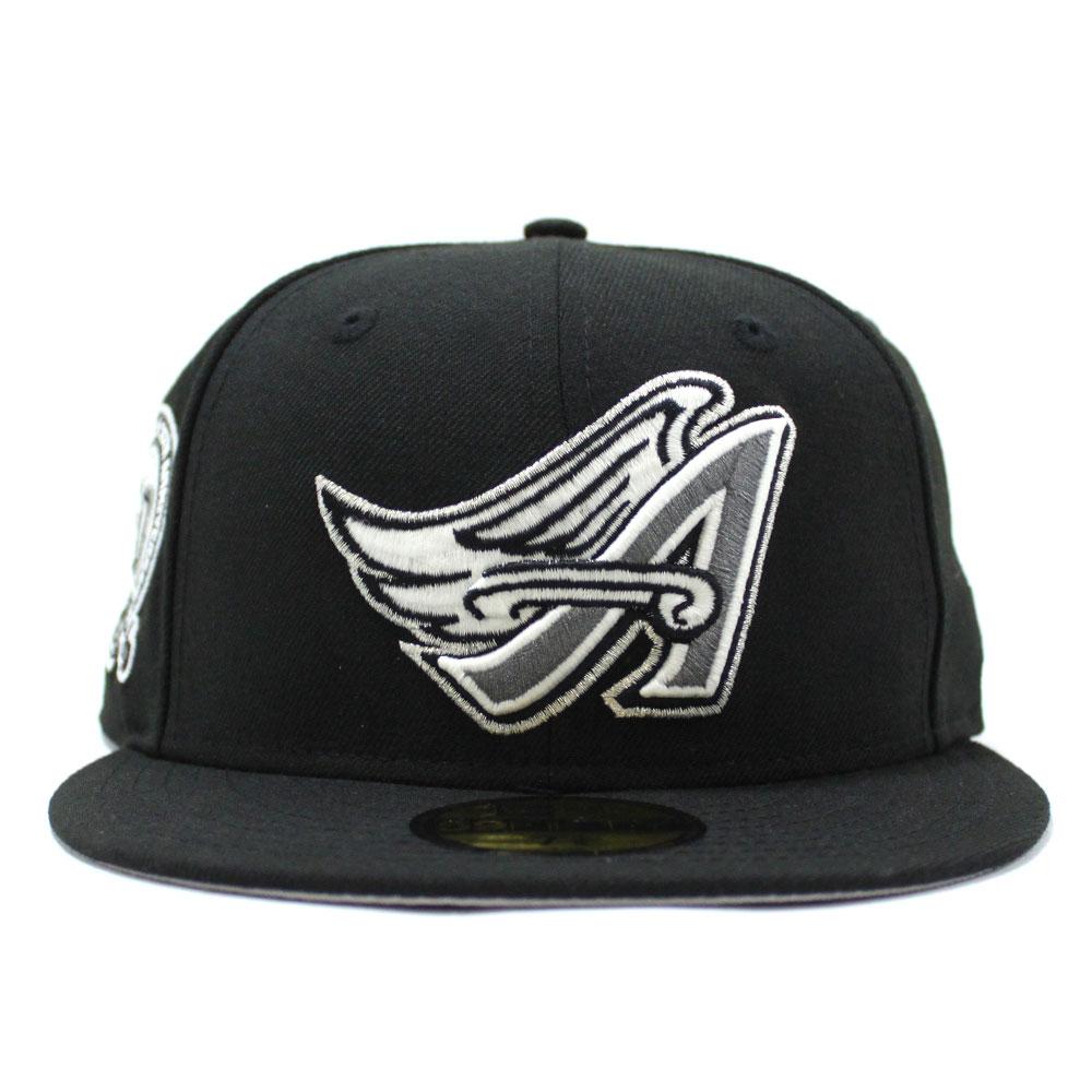 Anaheim Angels 50th Anniversary New Era 59Fifty Fitted Hat (GITD White –  ECAPCITY