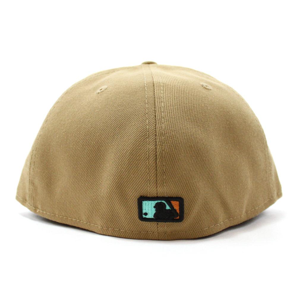 New Era Arizona Diamondbacks Khaki 59FIFTY Fitted Hat (Glow in the Dark)