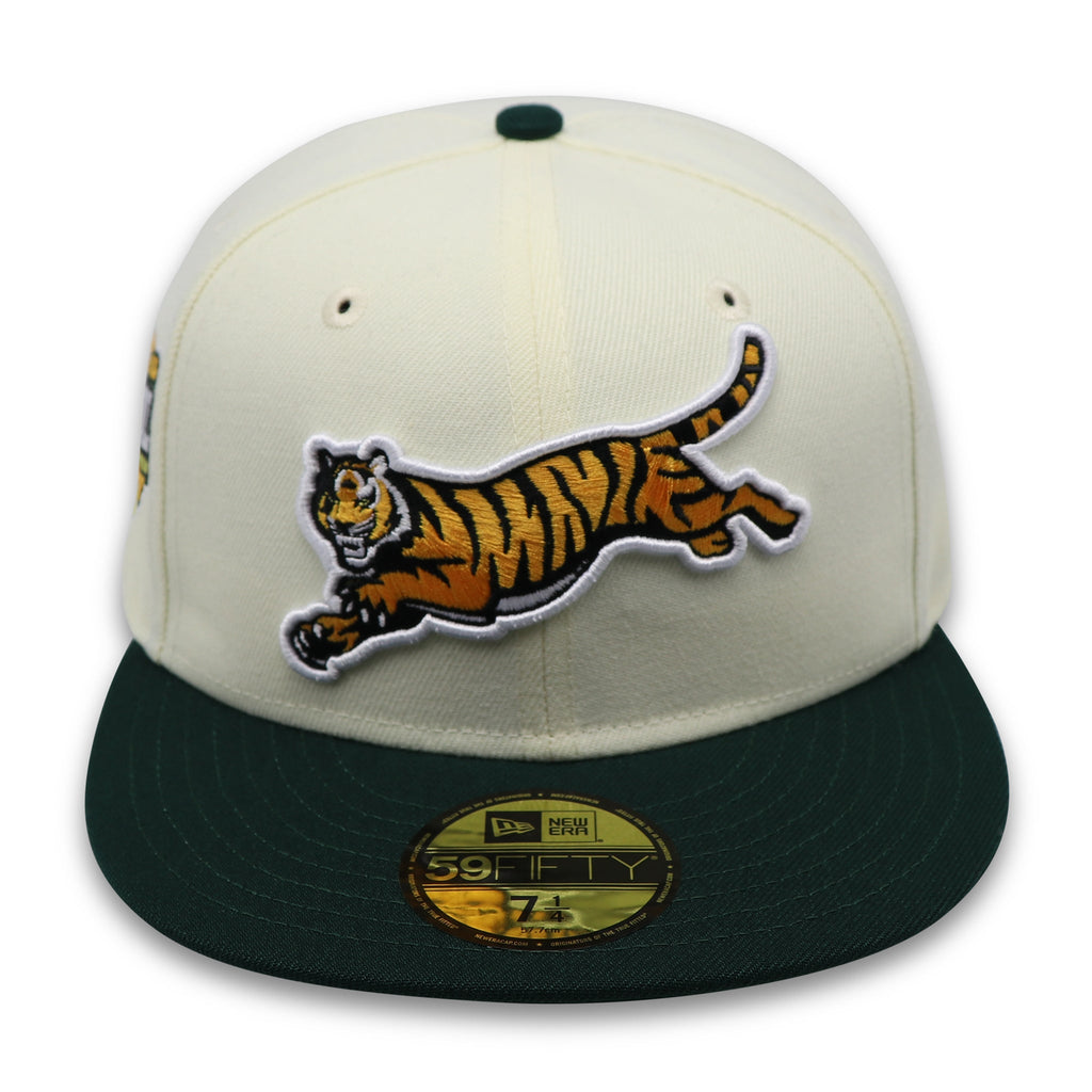 New Era Cincinnati Bengals Off-White/ Dark Green 1999 Pro Bowl 59FIFTY Fitted Hat