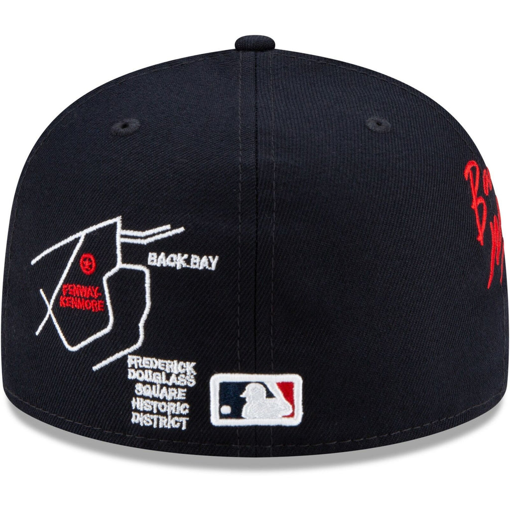 New Era Navy Boston Red Sox City Transit 59FIFTY Fitted Hat