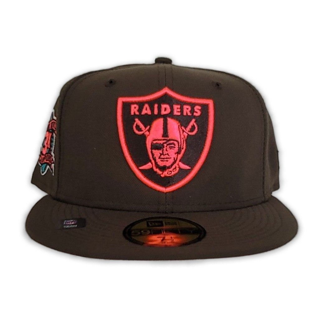 Las Vegas Raiders New Era 3X Super Bowl Champions 59FIFTY Fitted Hat - Black