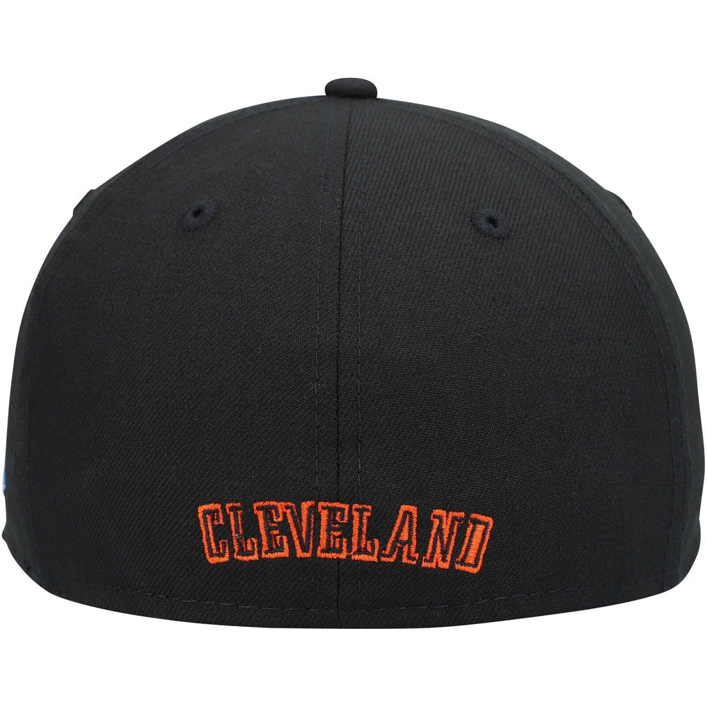 New Era Black Cleveland Cavaliers Hardwood Classics Collection 59FIFTY Fitted Hat