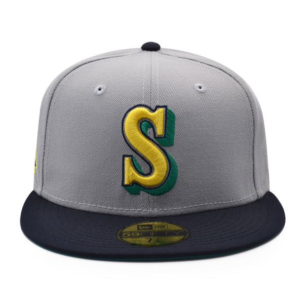 New Era Seattle Mariners Gray/Navy 30th Anniversary 59FIFTY Fitted Hat