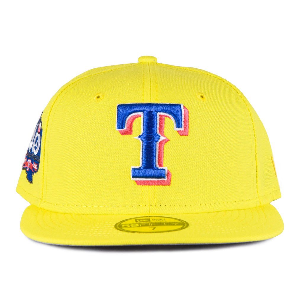 New Era Texas Rangers Double Bubble 59FIFTY Fitted Hat