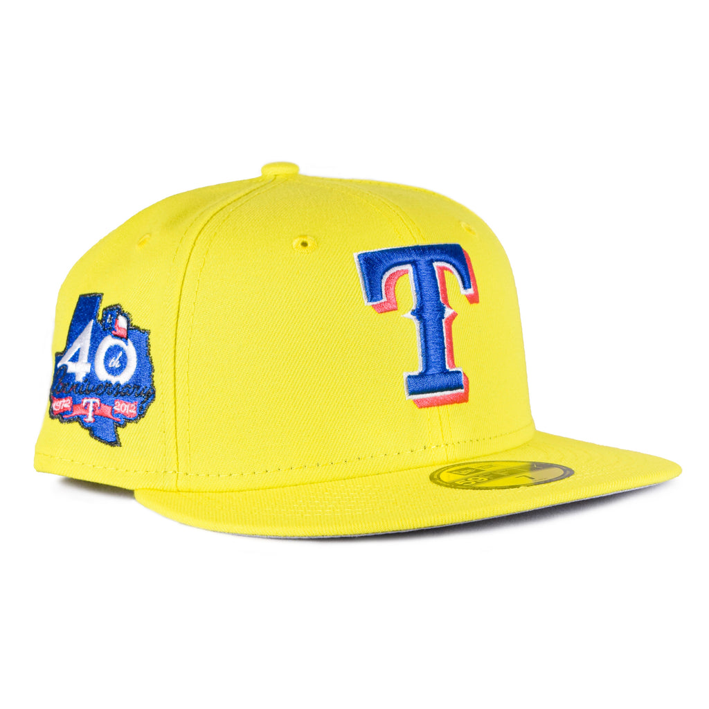 New Era Texas Rangers Double Bubble 59FIFTY Fitted Hat