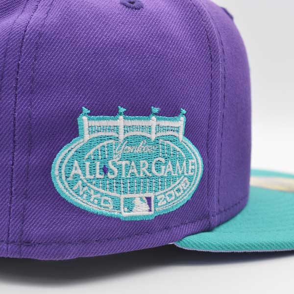 New Era New York Yankees Purple/Teal 2008 All-Star Game 59FIFTY Fitted Hat