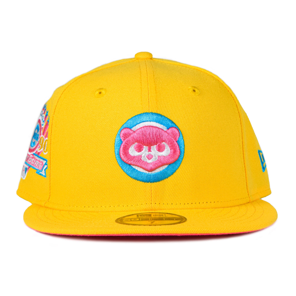 New Era Chicago Cubs 'Starlight' Yellow/Pink 59FIFTY Fitted Hat