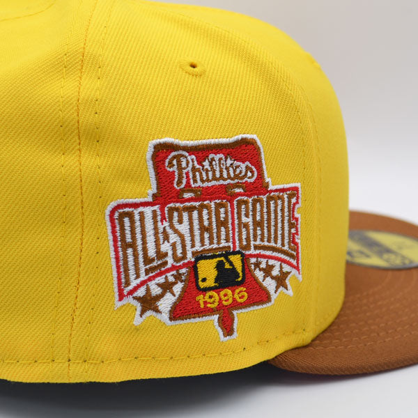 New Era Philadelphia Phillies 1996 All-Star Game Yellow/Peanut/Red UV 59FIFTY Fitted Hat