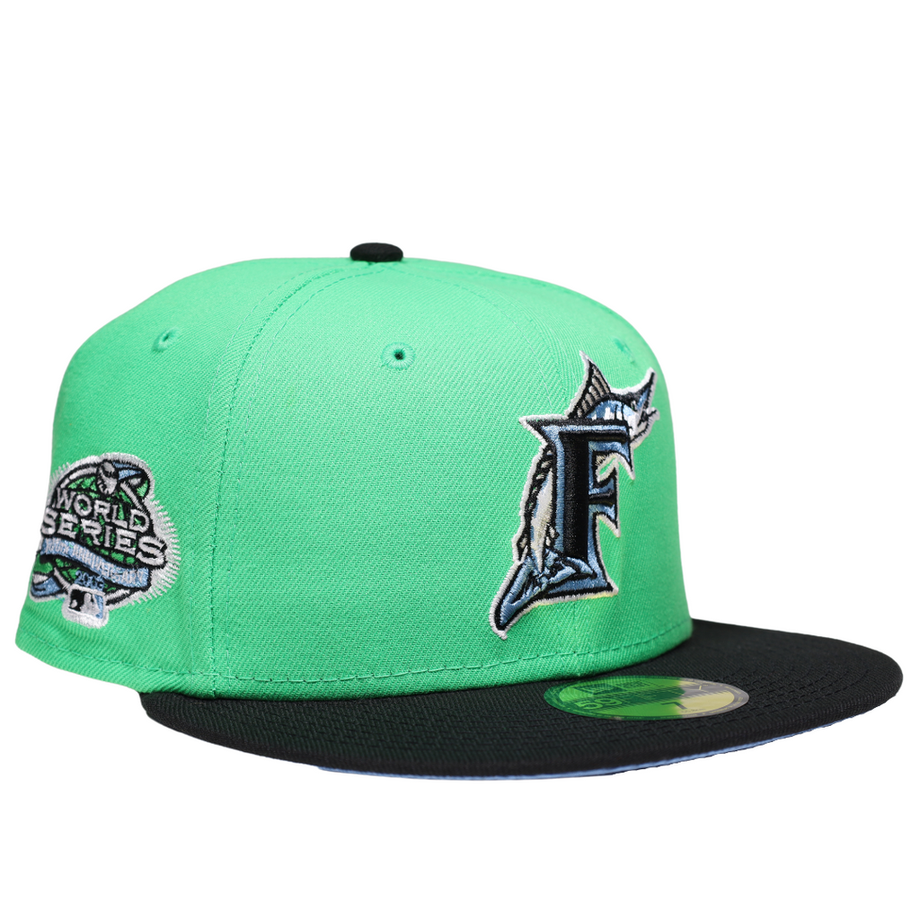 New Era Florida Marlins 2003 World Series 100Th Anniversary 59FIFTY Fitted Hat