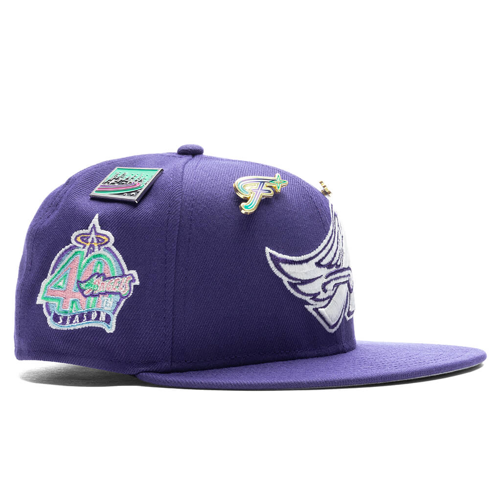 New Era x Feature Anaheim Angels Northern Lights 59FIFTY Fitted Hat