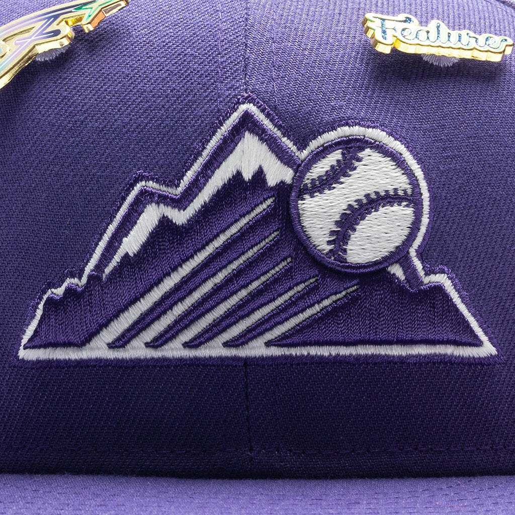 New Era x Feature Colorado Rockies Northern Lights 59FIFTY Fitted Hat