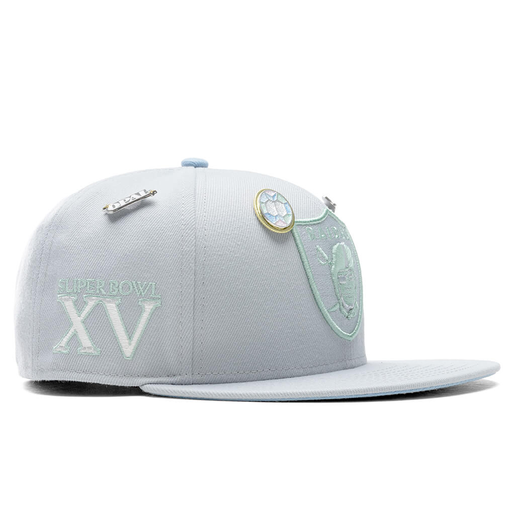 New Era x Feature Las Vegas Raiders "Opal" 59FIFTY Fitted Hat